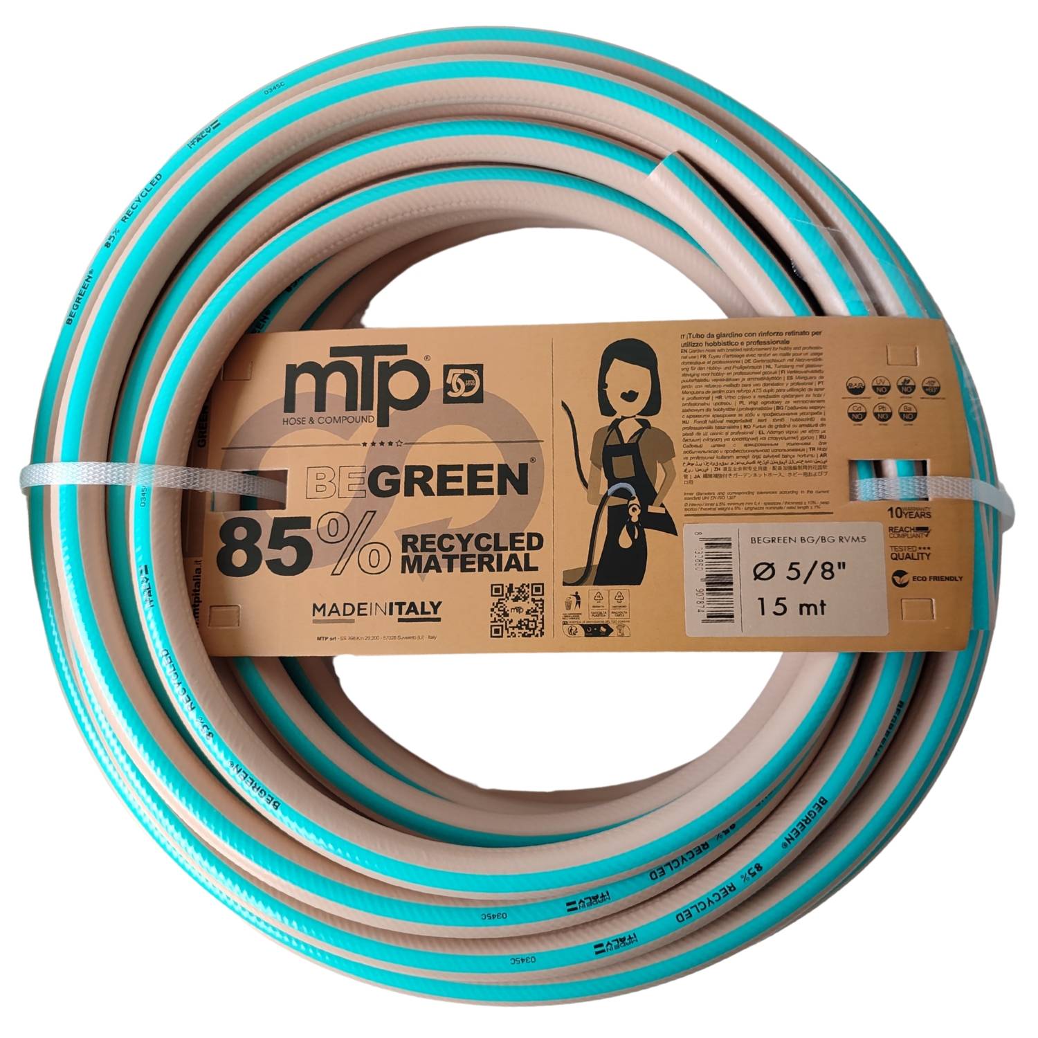 TUBO IRRIGAZIONE BEGREEN 5/8 - 15 METRI