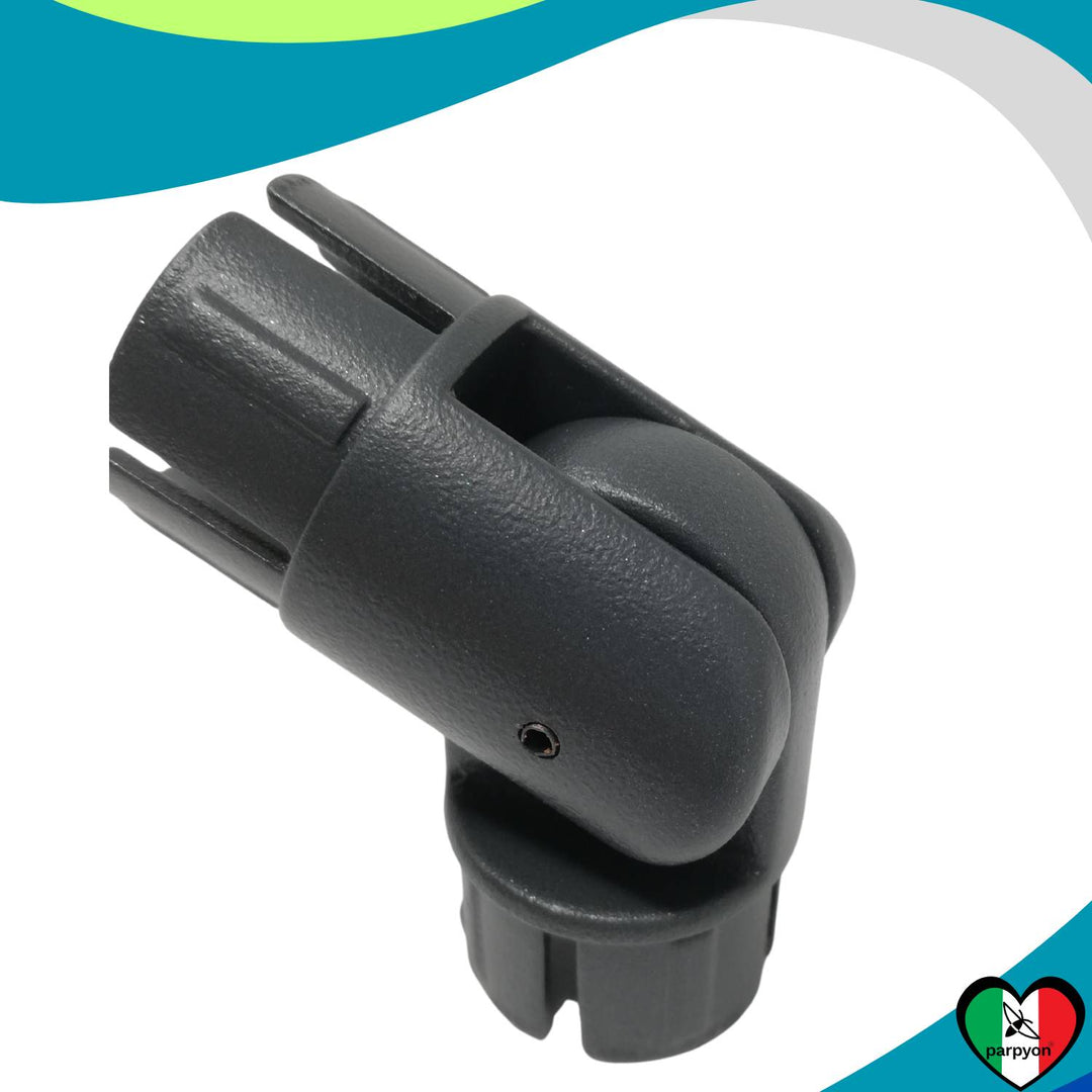 Accessori Ringhiera Grigio G.- Giunzione Snodo Tubo D.32