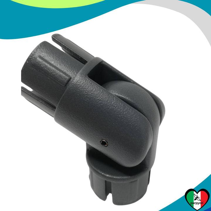 Accessori Ringhiera Grigio G.- Giunzione Snodo Tubo D.32