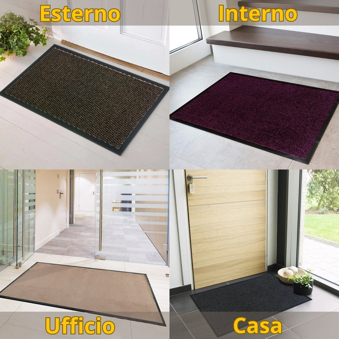 utilizzi zerbino ingresso casa lipari tappeto antiscivolo entrata per interno da esterno tappeti asciugapassi #colore_grigio