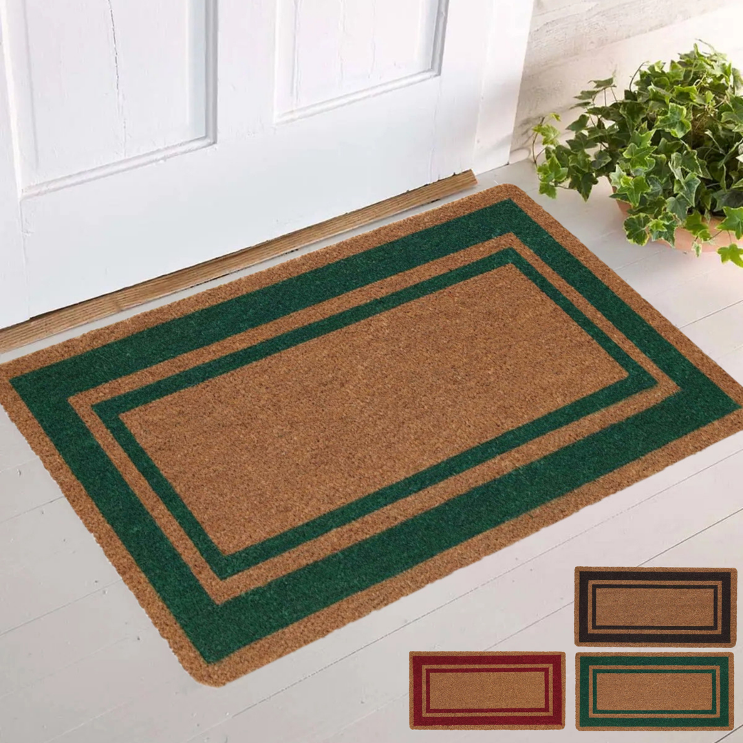Zerbino ingresso casa Classico in Cocco cm 40X80 tappeto Antiscivolo
