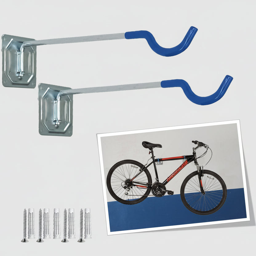 Gancio Per Porta Ganci Da Parete Per Bici Set Di 4, Pieghevoli