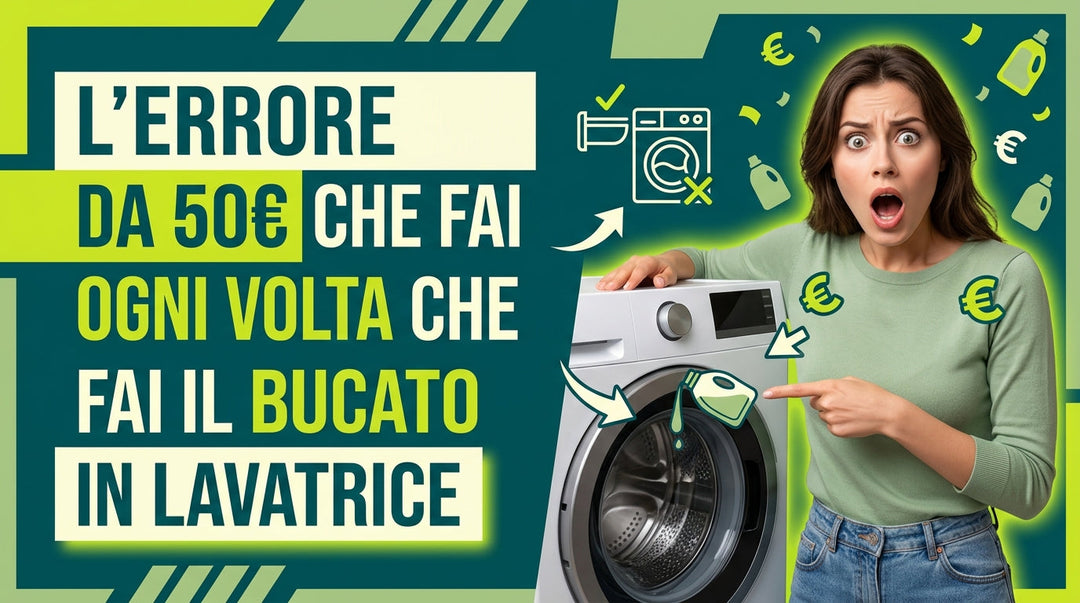 Stai buttando 50€ dalla finestra ogni volta che fai il bucato: ecco l'errore che rovinano i tuoi vestiti!