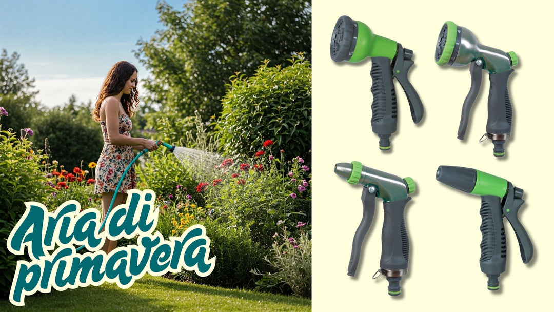 Pistole da irrigazione: l'alleato indispensabile per un giardino da sogno!