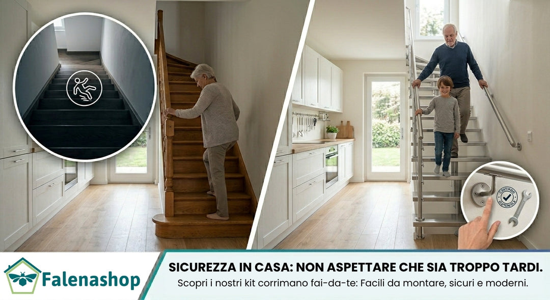 ⚠️ Pericolo scale: il dettaglio che tutti trascurano (e che potrebbe salvarti da una brutta caduta).