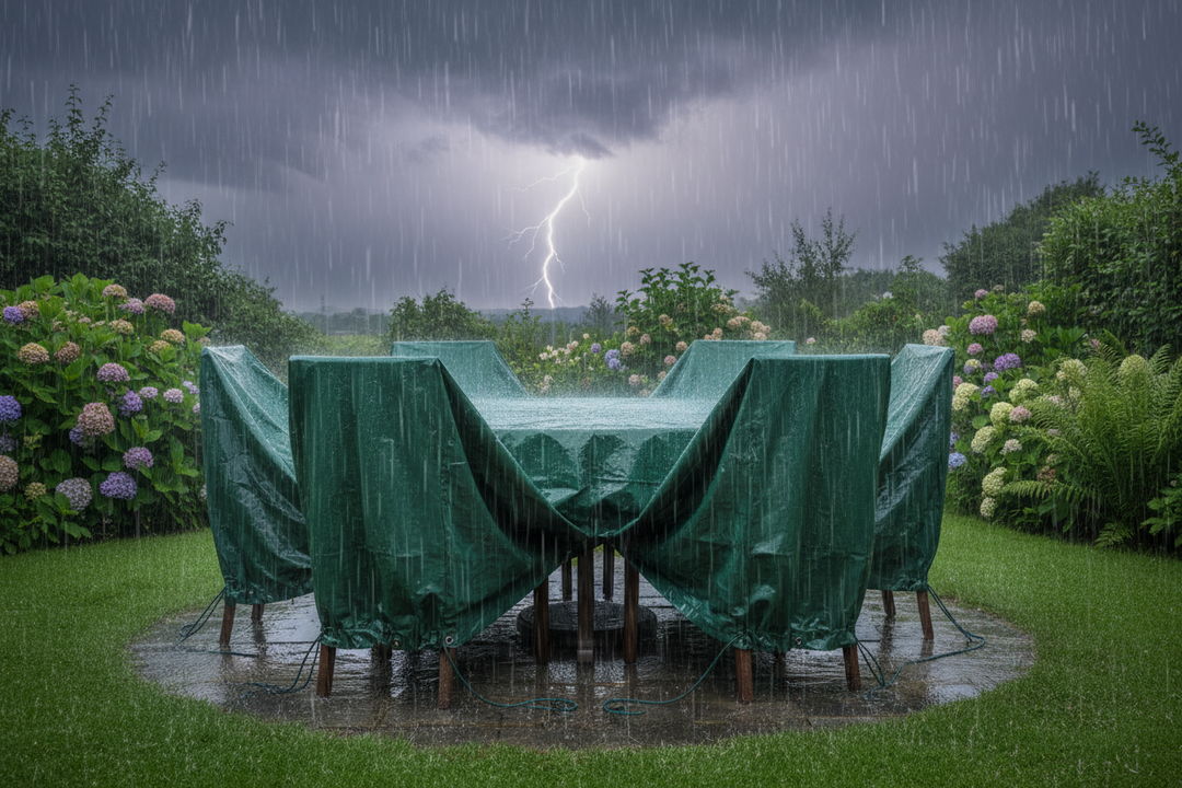 Temporali Estivi Improvvisi: Come Proteggere il Patio e i Mobili da Giardino