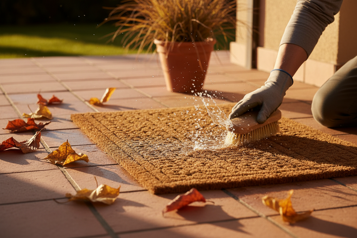 Come lavare e conservare i tappeti da esterno prima dell'inverno: la guida pratica