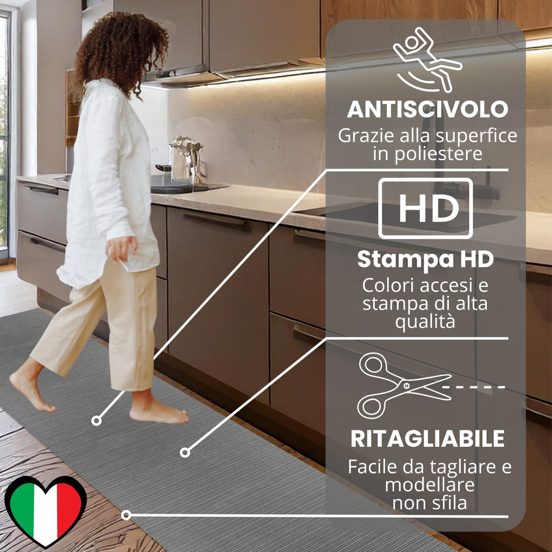 Tappeto cucina alex lavabile #colore_01n