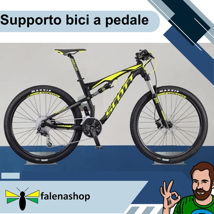 Parpyon®Porta biciclette da muro gancio bici muro, portabici da tetto, porta bici, supporto bici