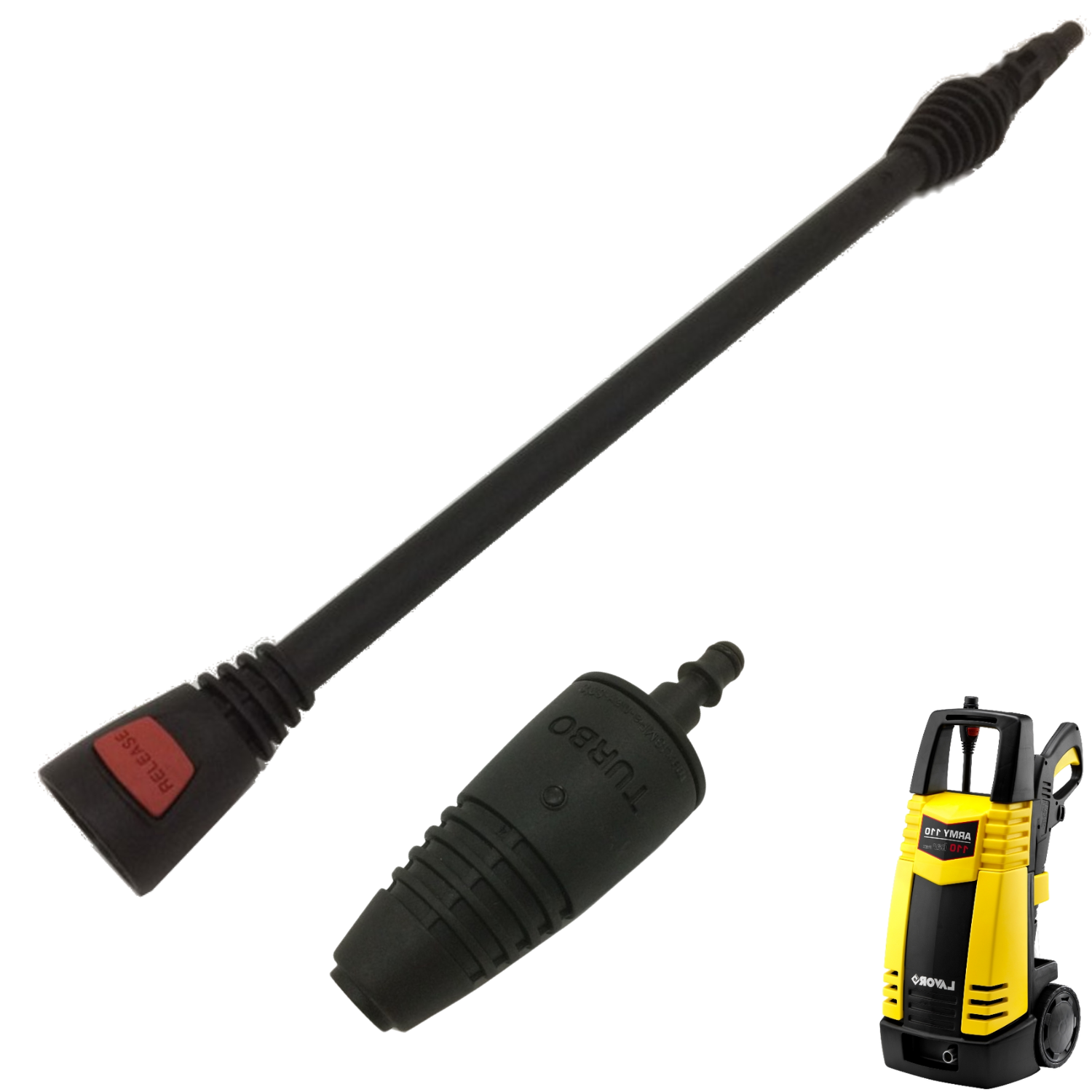 Lavor Lancia + 1 Testina Turbo per idropulitrice falenashop.myshopify.com