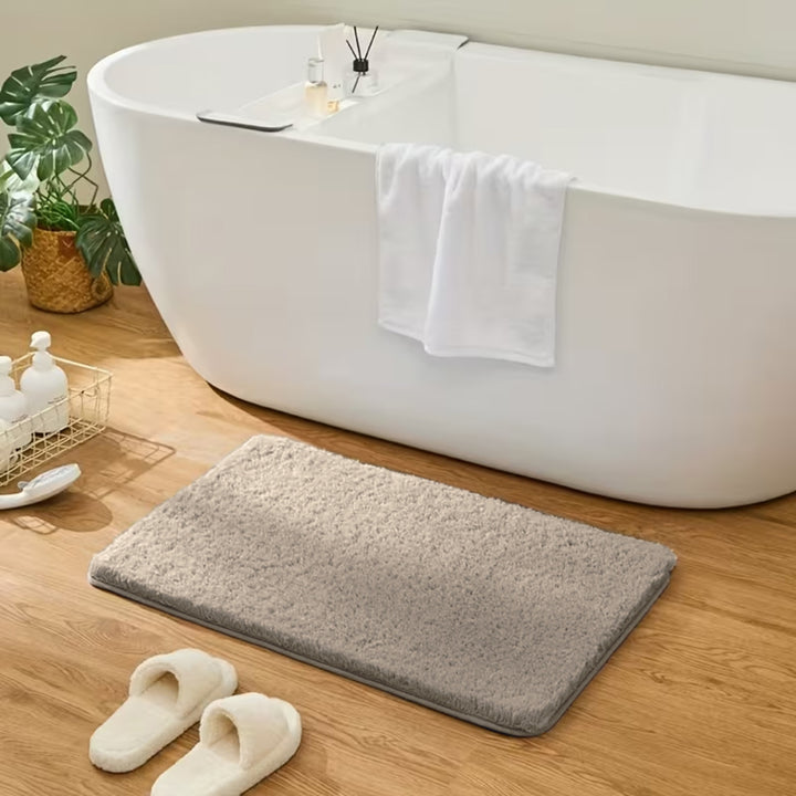 Tappeto Bagno Antiscivolo lavabile Tortora per doccia vasca MOD.103