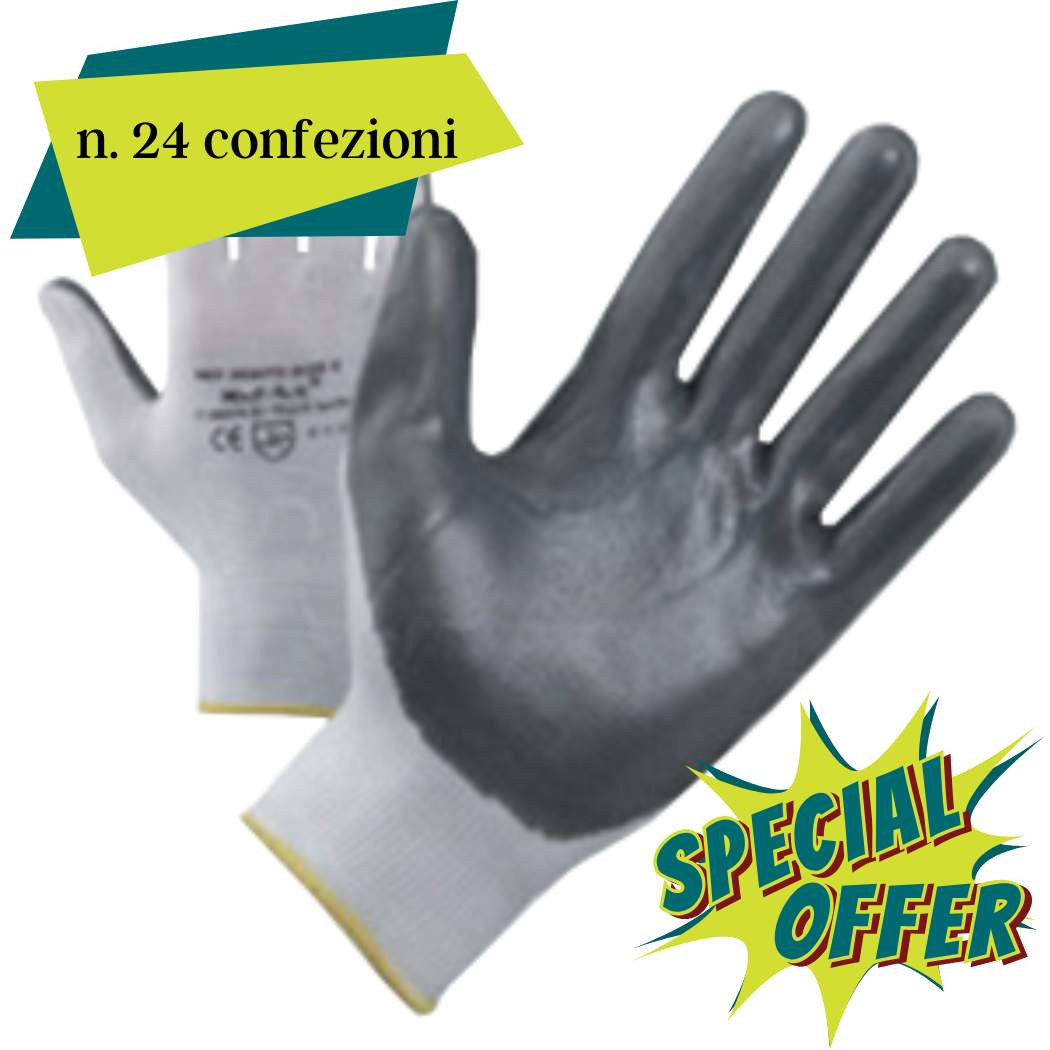 Guanti multiuso casa - giardinaggio - auto NBR PZ.24 - Taglia 10 falenashop.myshopify.com