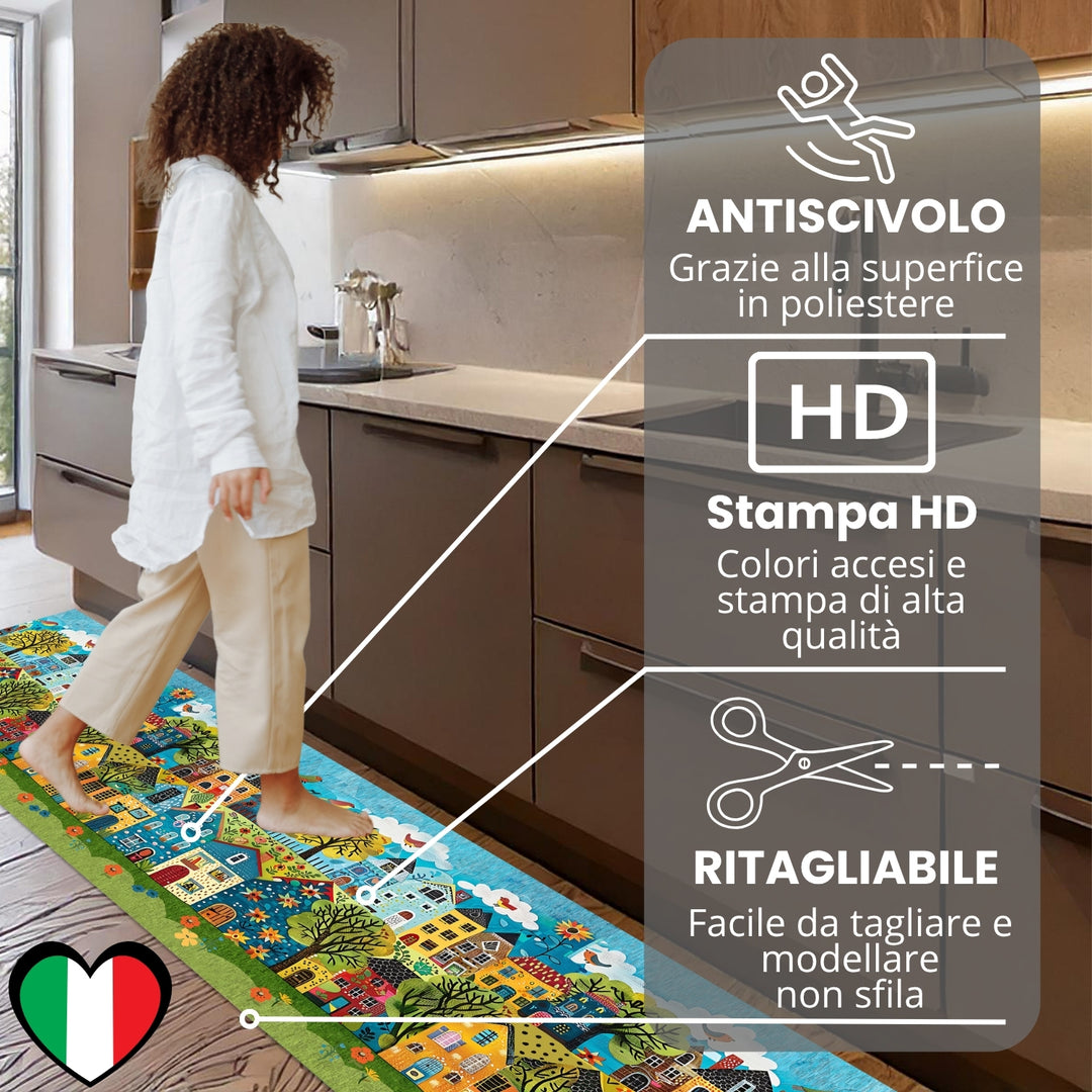 Tappeto cucina alex lavabile #colore_25a