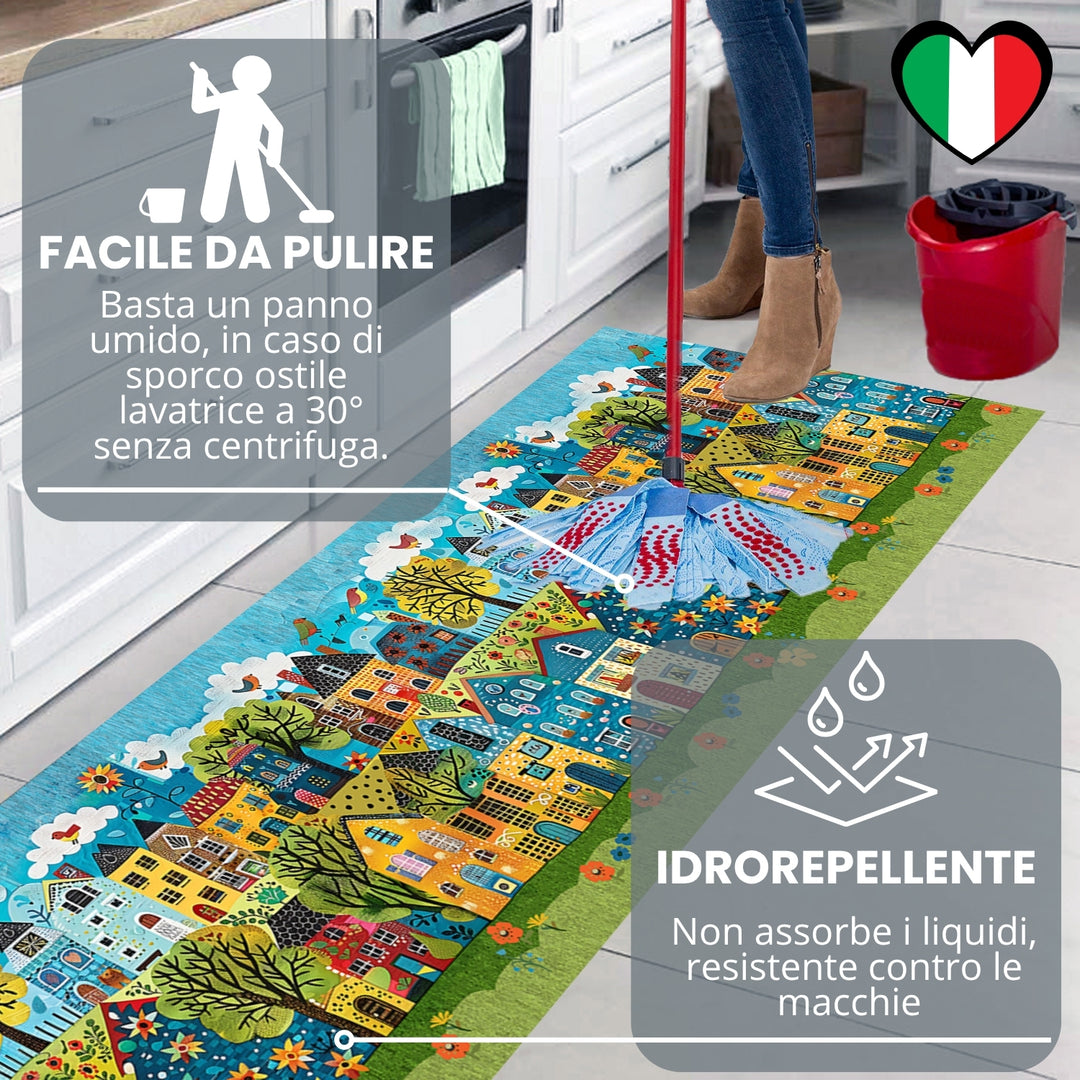 Tappeto cucina alex lavabile #colore_25a