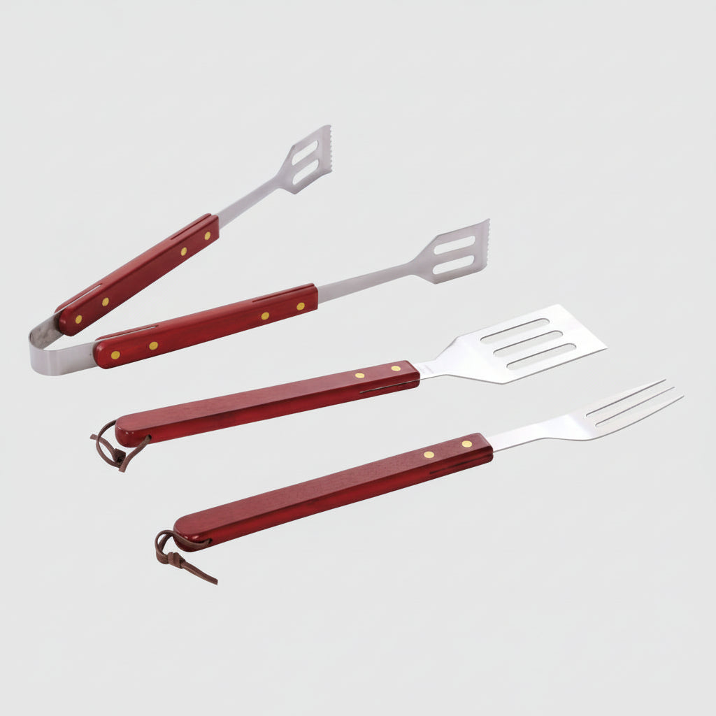 Attrezzi Barbecue Set 3 pz Pinza, Forchetta e Paletta falenashop.myshopify.com