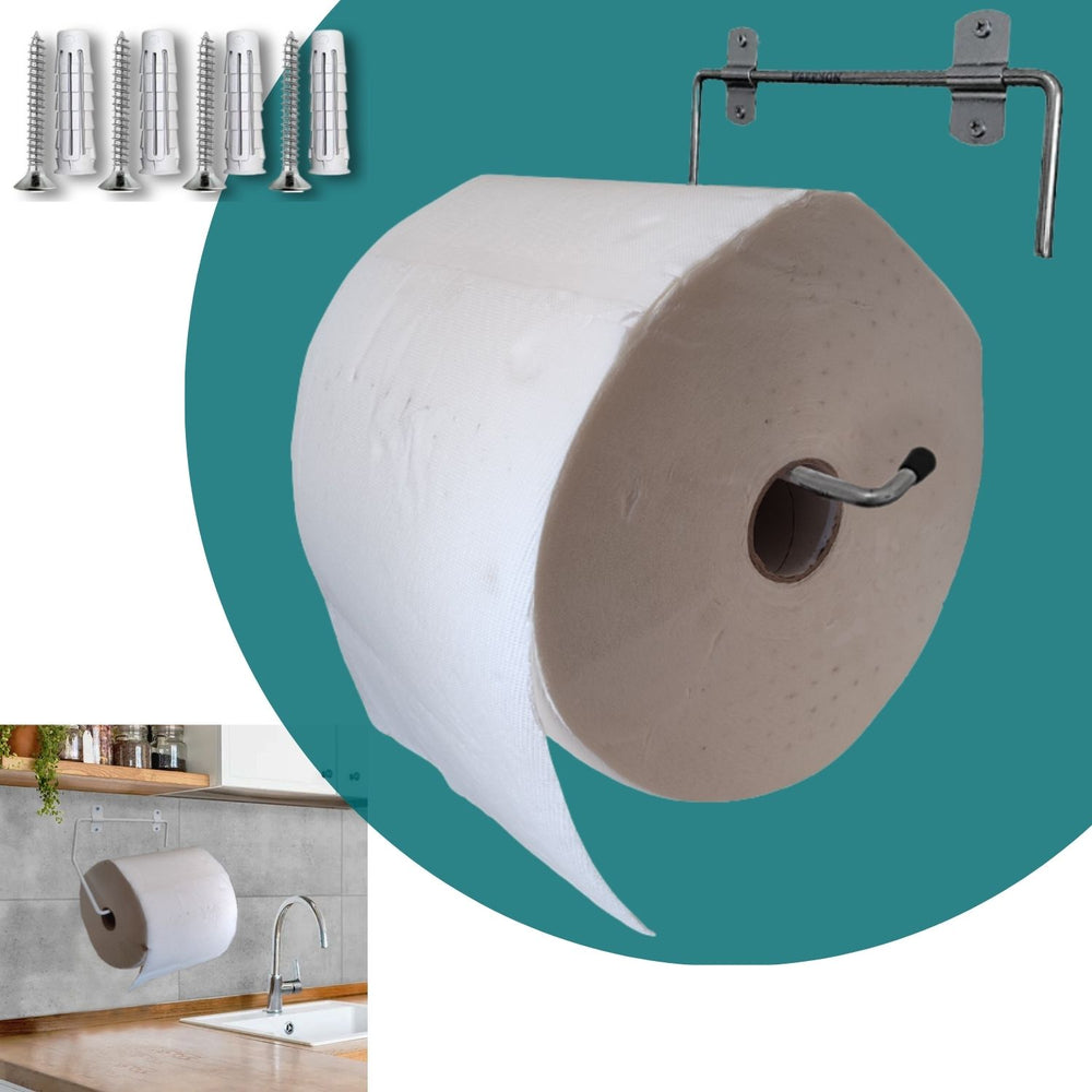 Portarotolo industriale a muro parete 3022 falenashop.myshopify.com