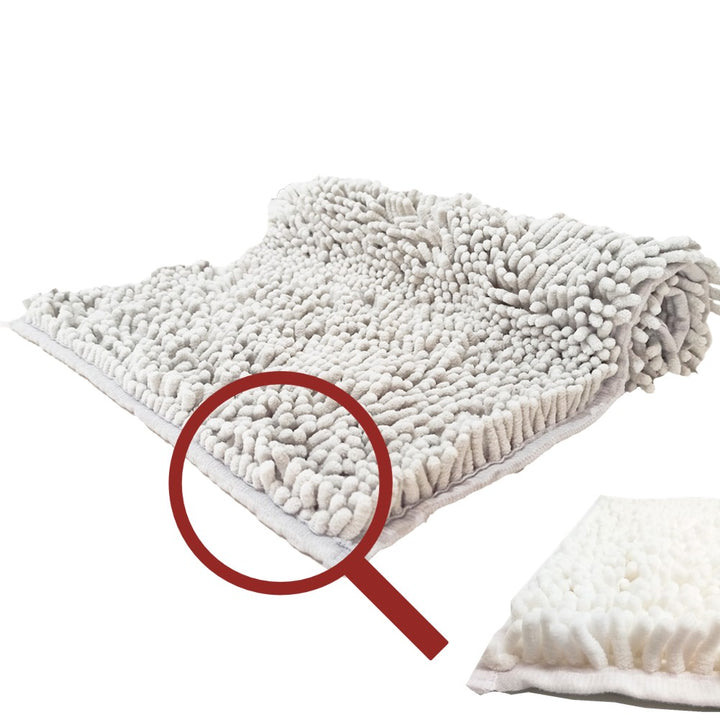 Tappeto bagno antiscivolo, tappeto doccia vasca STROMBOLI bianco