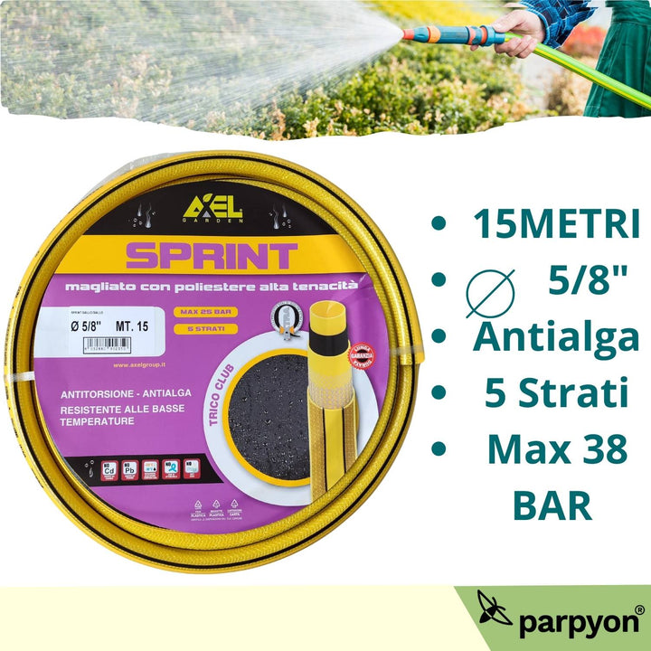 Tubo irrigazione sprint 5/8 - 15mt