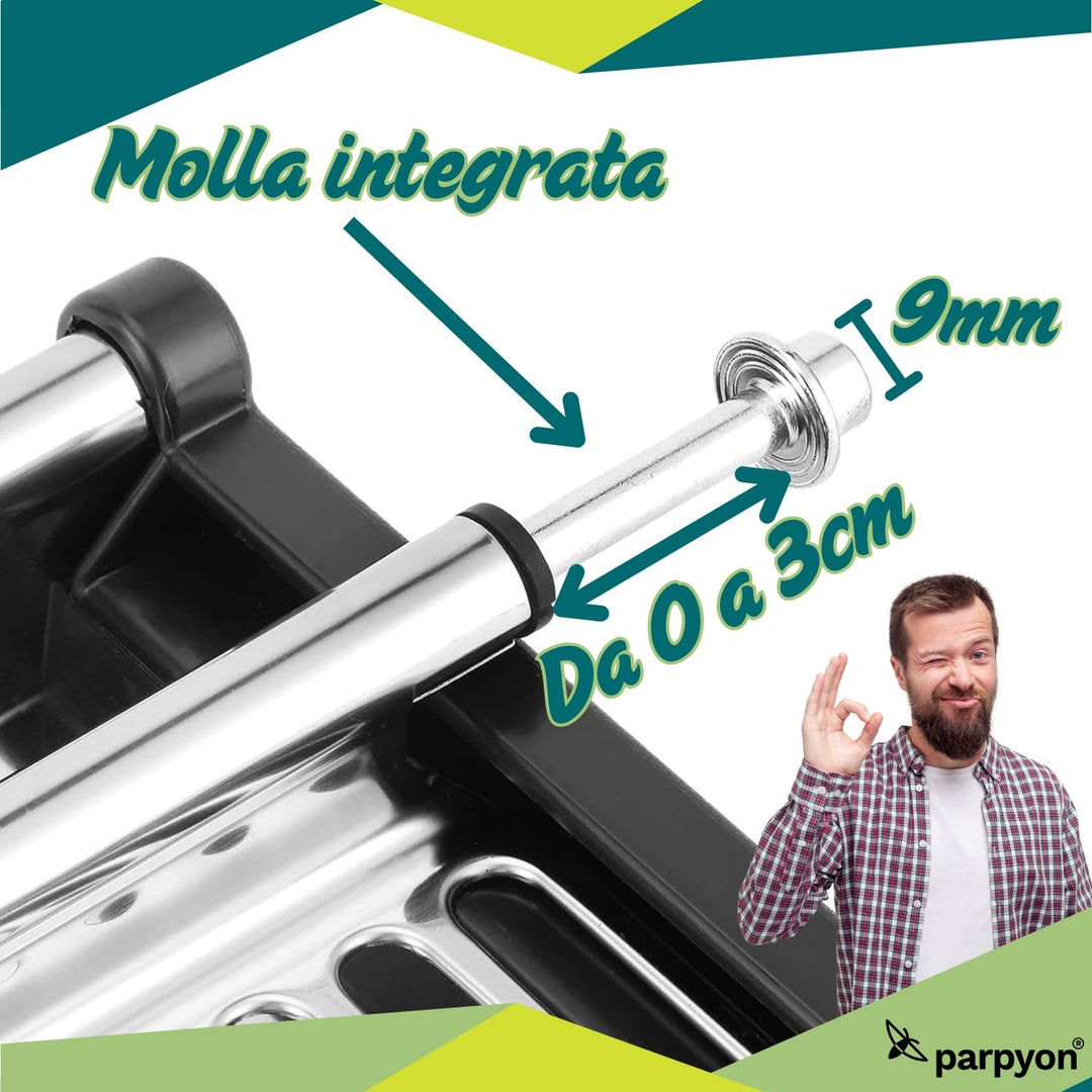 COLAPIATTI ACCIAIO INOX CM 76 CON VASCHETTA