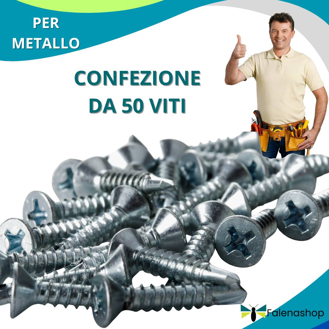SC VITI AUTOPERF. TSP A CROCE 3,9X19 (PZ.50)