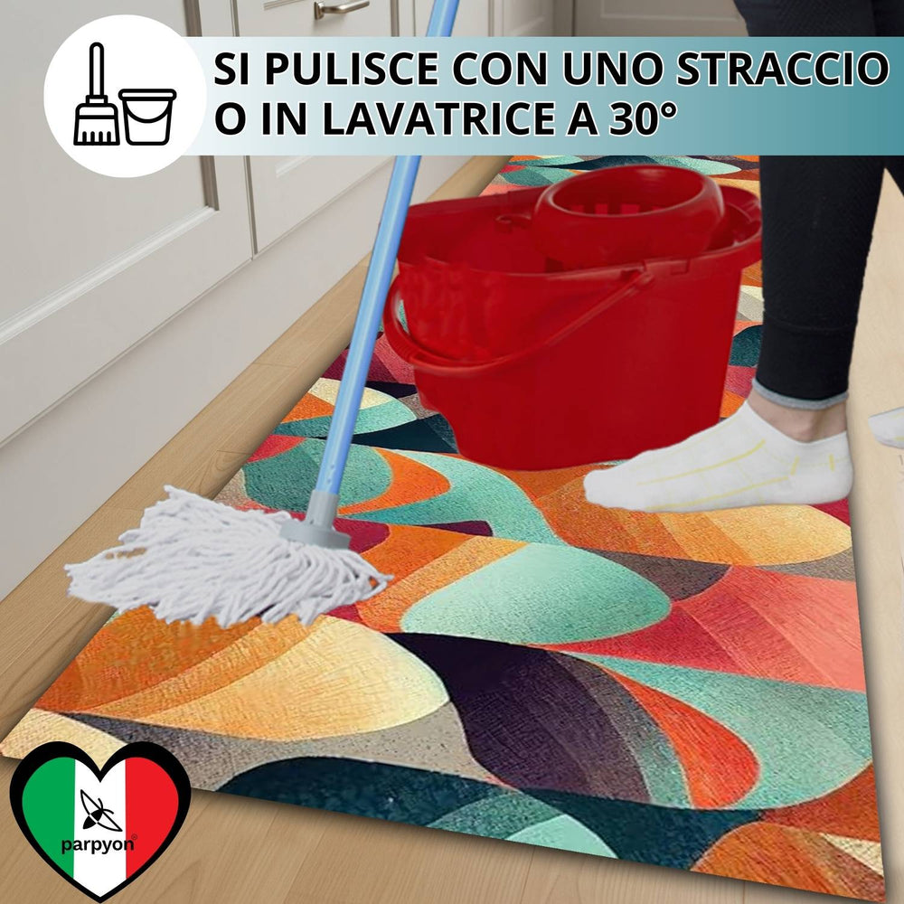 ACUY Tappeto Cucina Antimacchia E Antiscivolo 90x440cm Tappeto Cucina Antiscivolo Lavabile In Vinile Durevole lavabile per Soggiorno, Corridoio ACUY Tappeto Cucina Antimacchia E Antiscivolo 90x440cm Tappeto Cucina Antiscivolo Lavabile In Vinile Durevole lavabile per Soggiorno, Corridoio