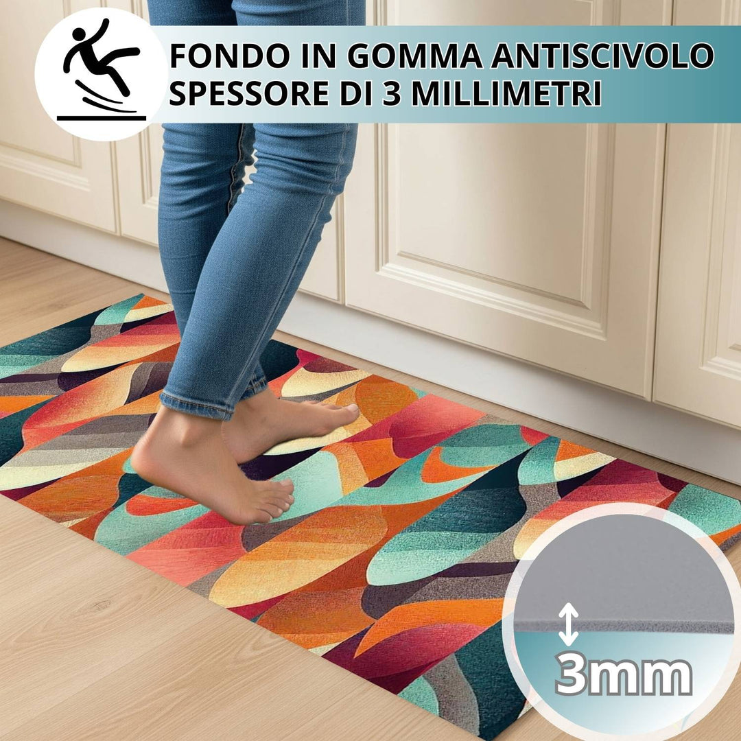 Tappeto cucina lavabile alby #colore_ab88