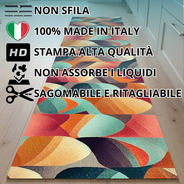Tappeto cucina lavabile alby #colore_ab88