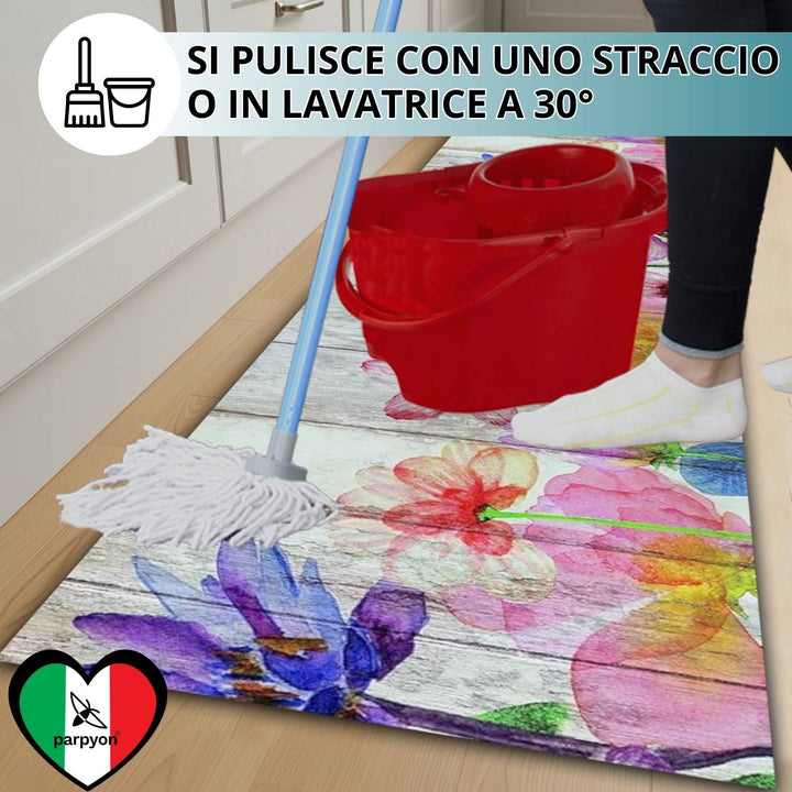 Tappeto cucina lavabile alby #colore_ab130