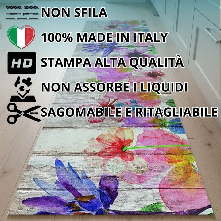 Tappeto cucina lavabile alby #colore_ab130
