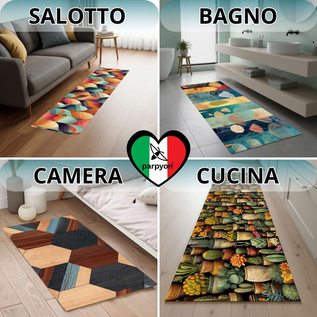 Tappeto cucina lavabile alby #colore_ab130