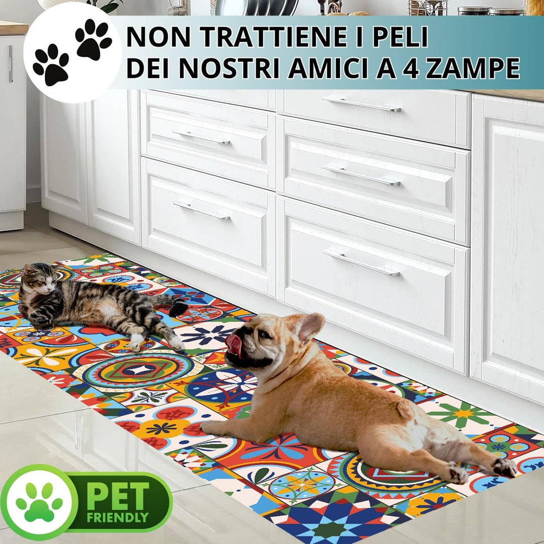 BIANCHERIAWEB - Tappeto Passatoia Antiscivolo Con Stampa Digitale Dis. Elfo Nata BIANCHERIAWEB - Tappeto Passatoia Antiscivolo Con Stampa Digitale Dis. Elfo Nata