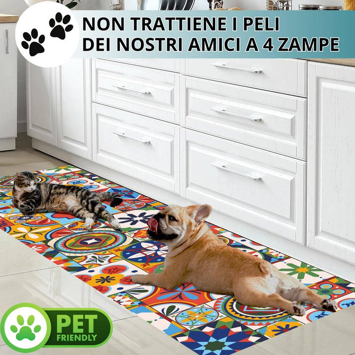 Tappeto cucina lavabile alby #colore_ab147