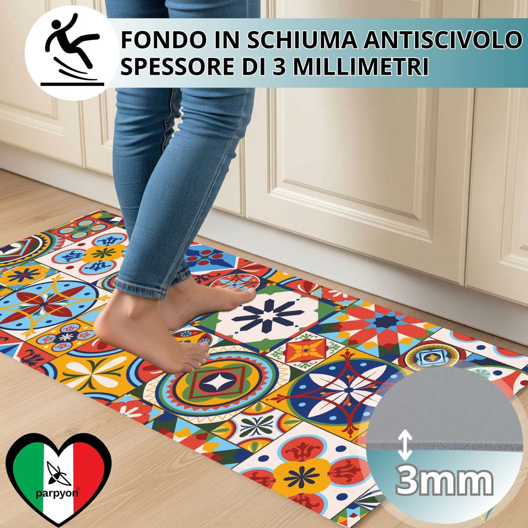 Tappeto cucina lavabile alby #colore_ab147