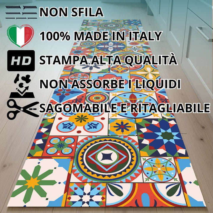 Tappeto cucina lavabile alby #colore_ab147