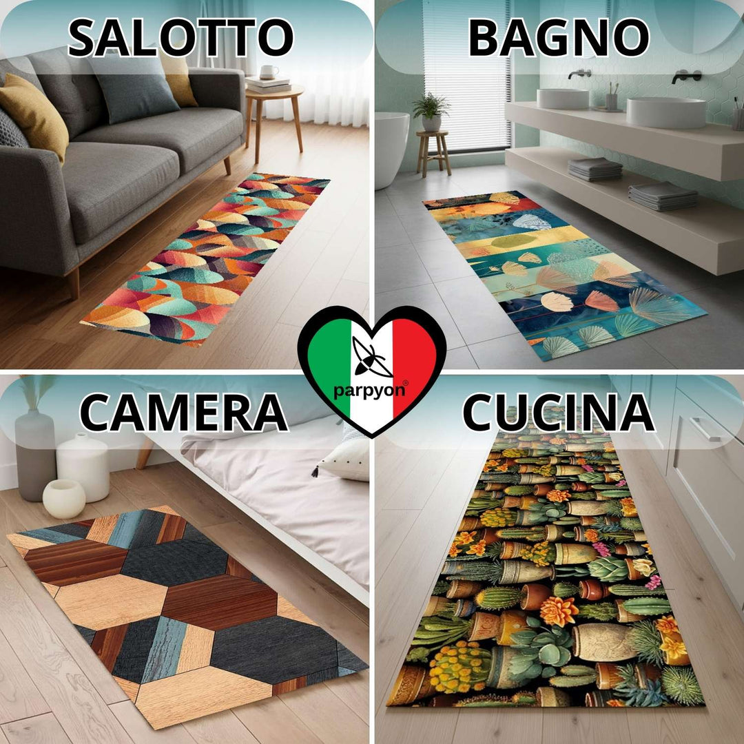 Tappeto cucina lavabile alby #colore_ab335