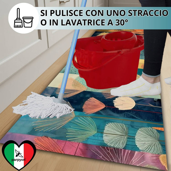 Tappeto cucina lavabile alby #colore_ab344