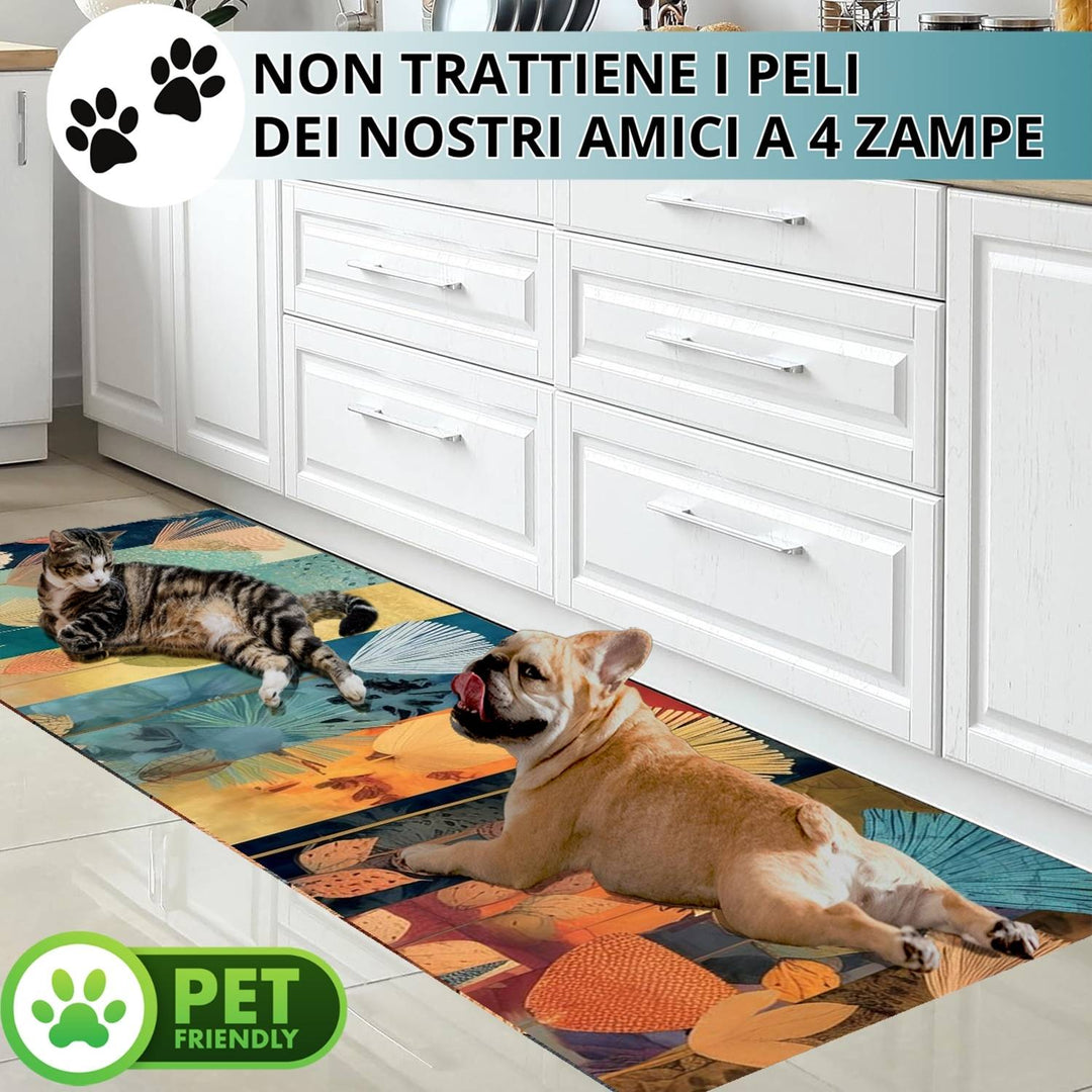 Tappeto cucina lavabile alby #colore_ab344