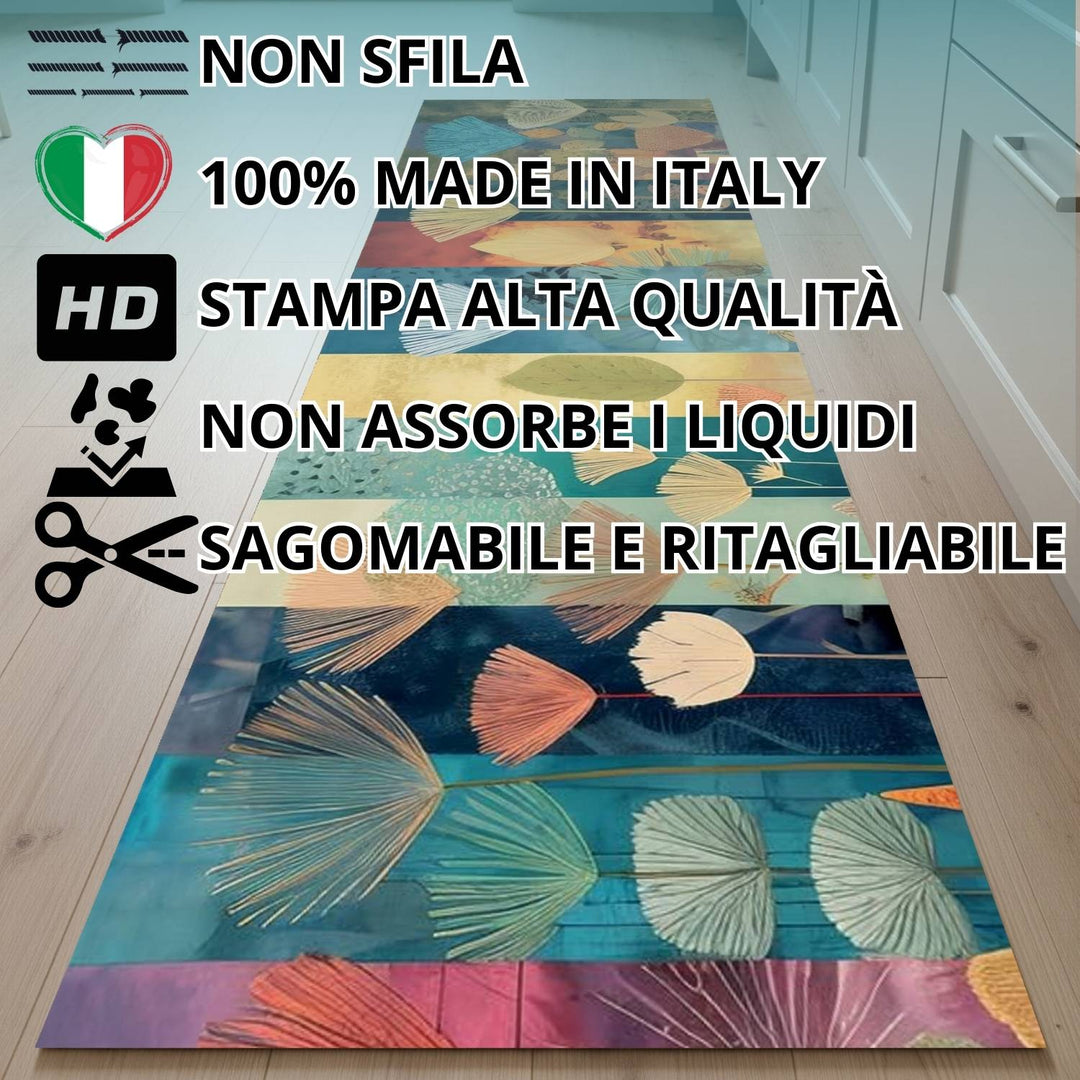 Tappeto cucina lavabile alby #colore_ab344