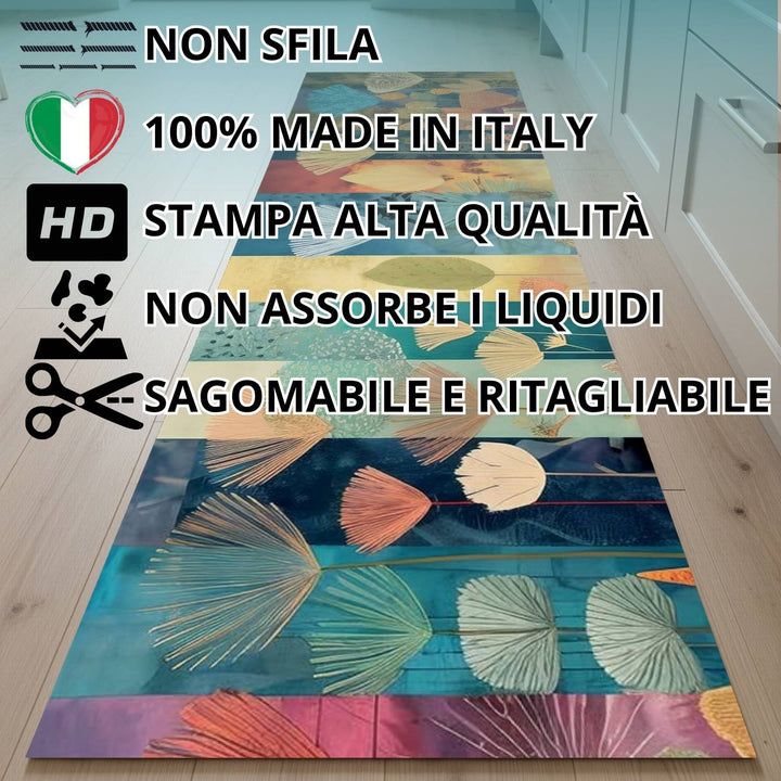 Tappeto cucina lavabile alby #colore_ab344
