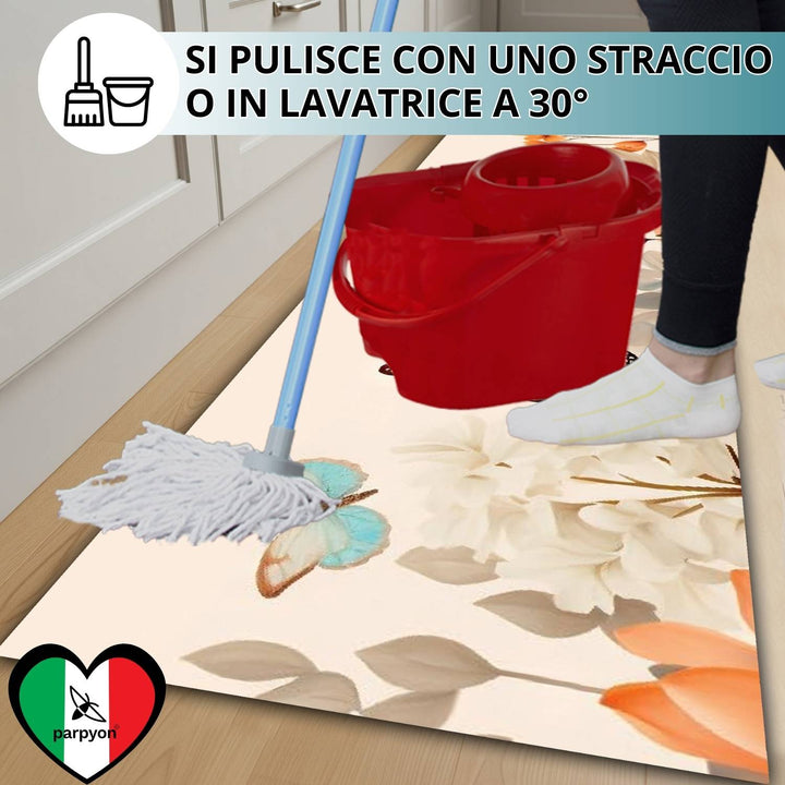 Tappeto cucina lavabile alby #colore_ab489
