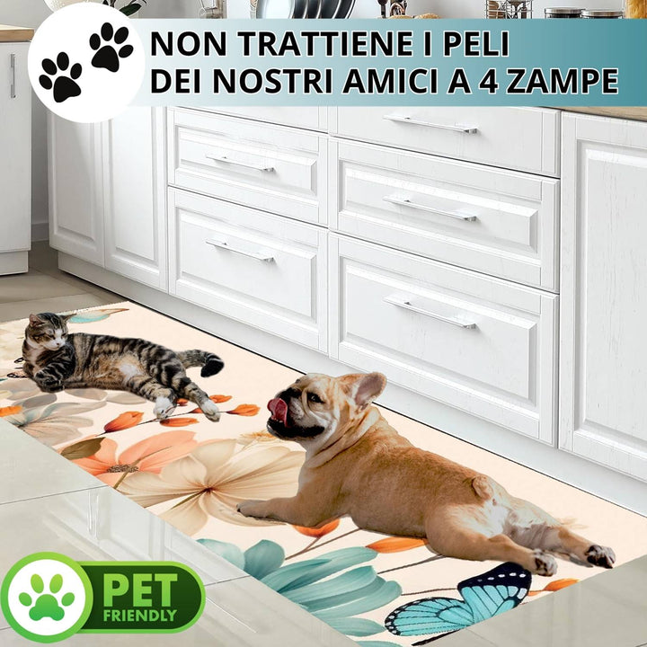 Tappeto cucina lavabile alby #colore_ab489