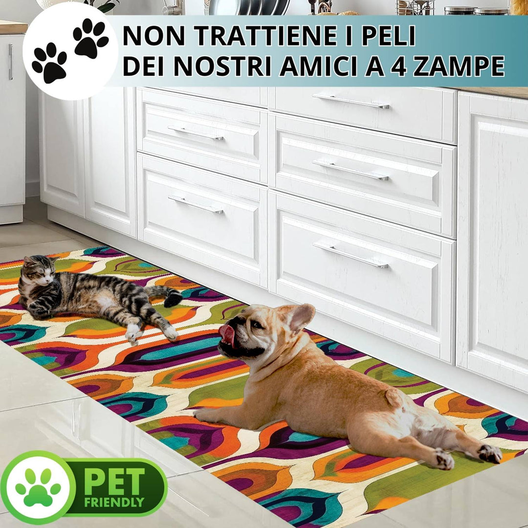 Tappeto cucina lavabile alby #colore_ab34