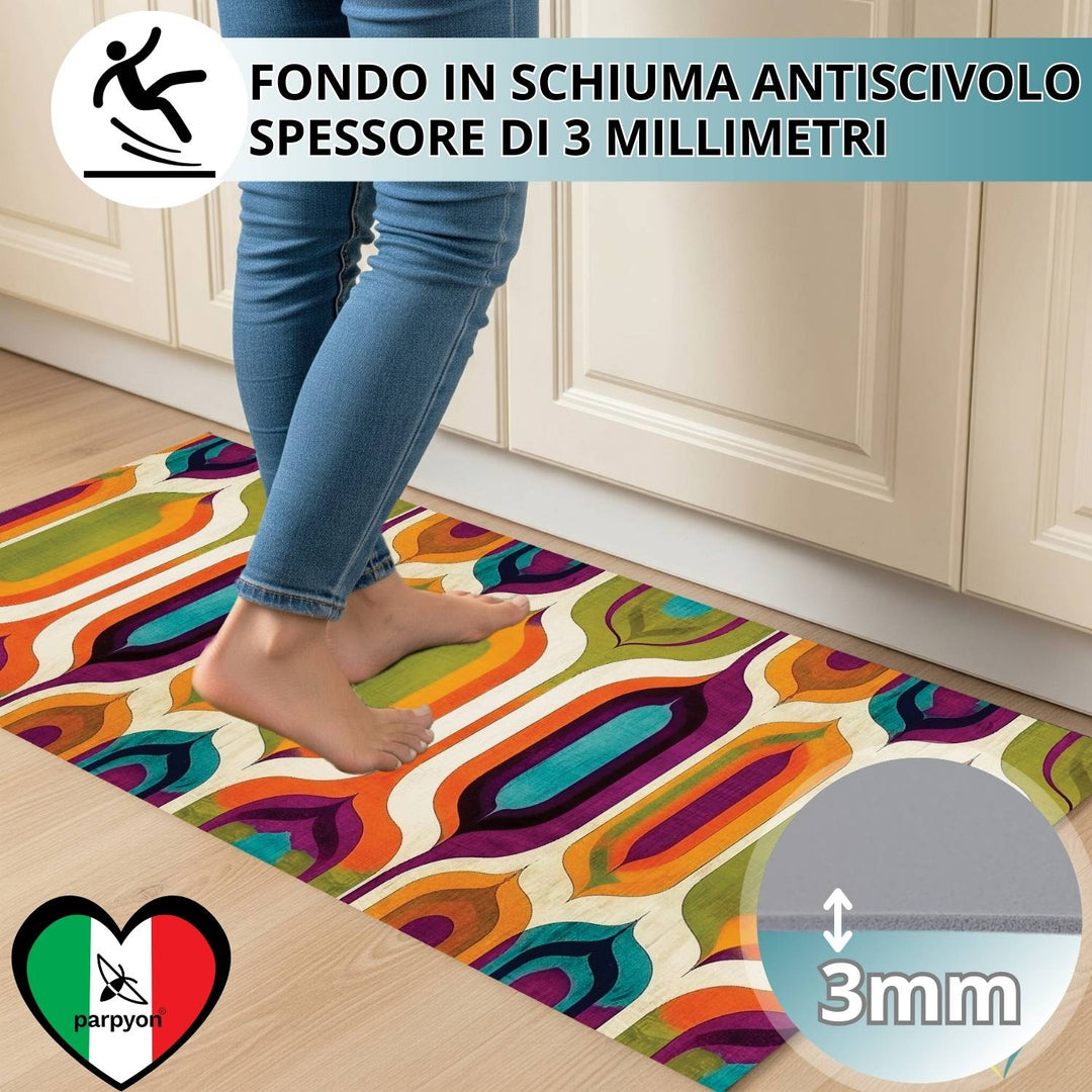 Tappeto cucina lavabile alby #colore_ab34