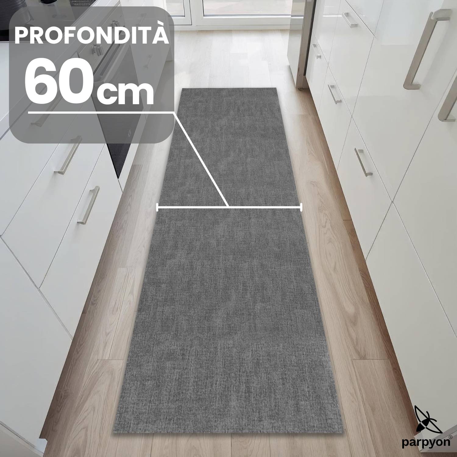 Zanaga/Kobel Tappeto Passatoia Cucina Antiscivolo Stampa Digitale Sprinty – 50x180 Cm, Design Pub