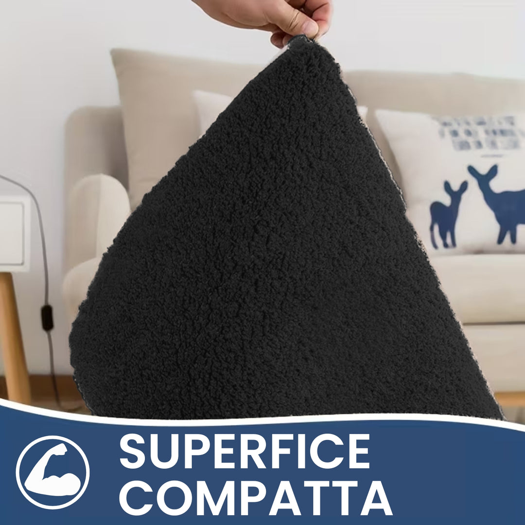Tappeto Bagno Antiscivolo lavabile Nero per doccia vasca MOD.103