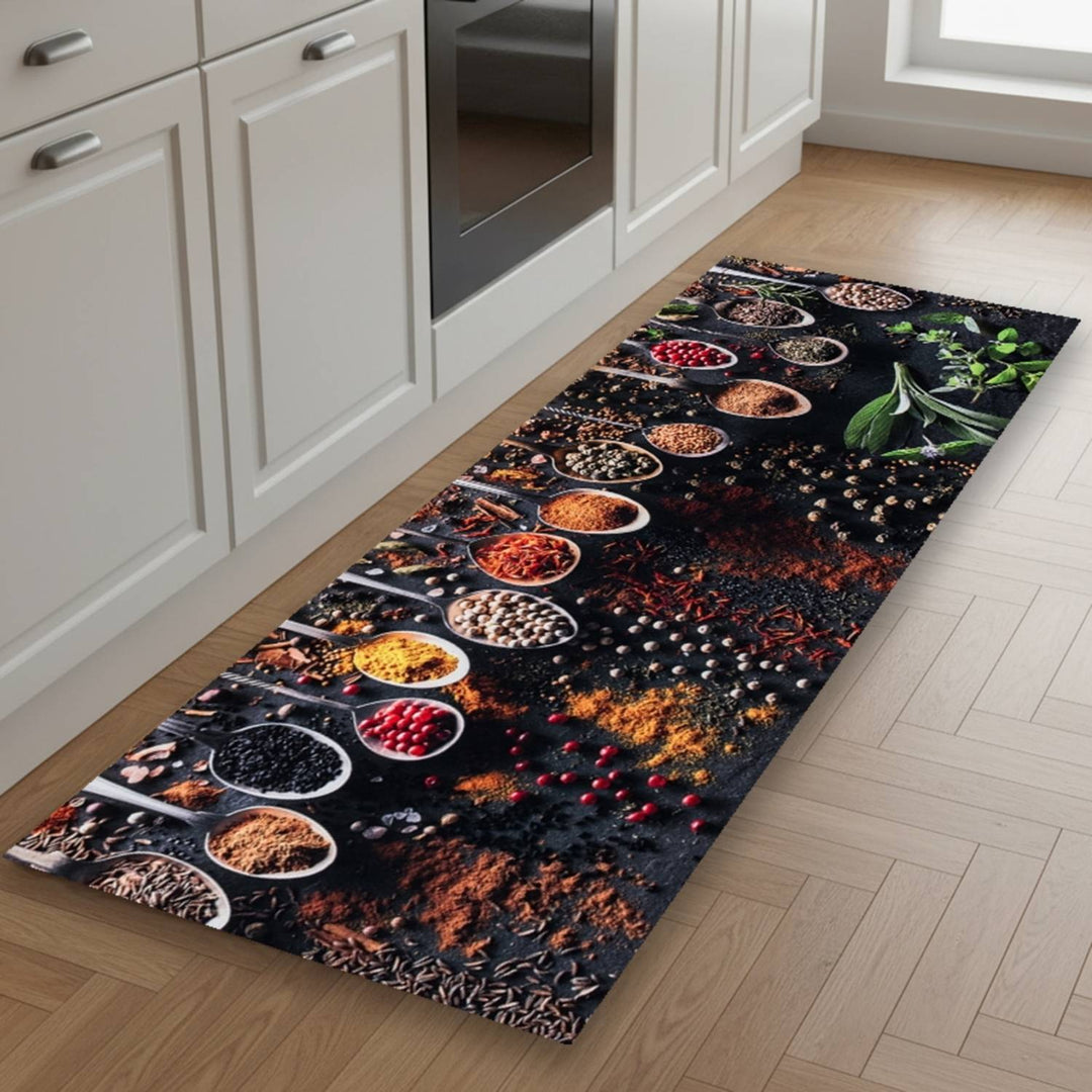 Tappeto Passatoia Antiscivolo Lavabile In Gomma - Cucina, Corridoio, Ingresso - 52cm Larghezza - Foto 3