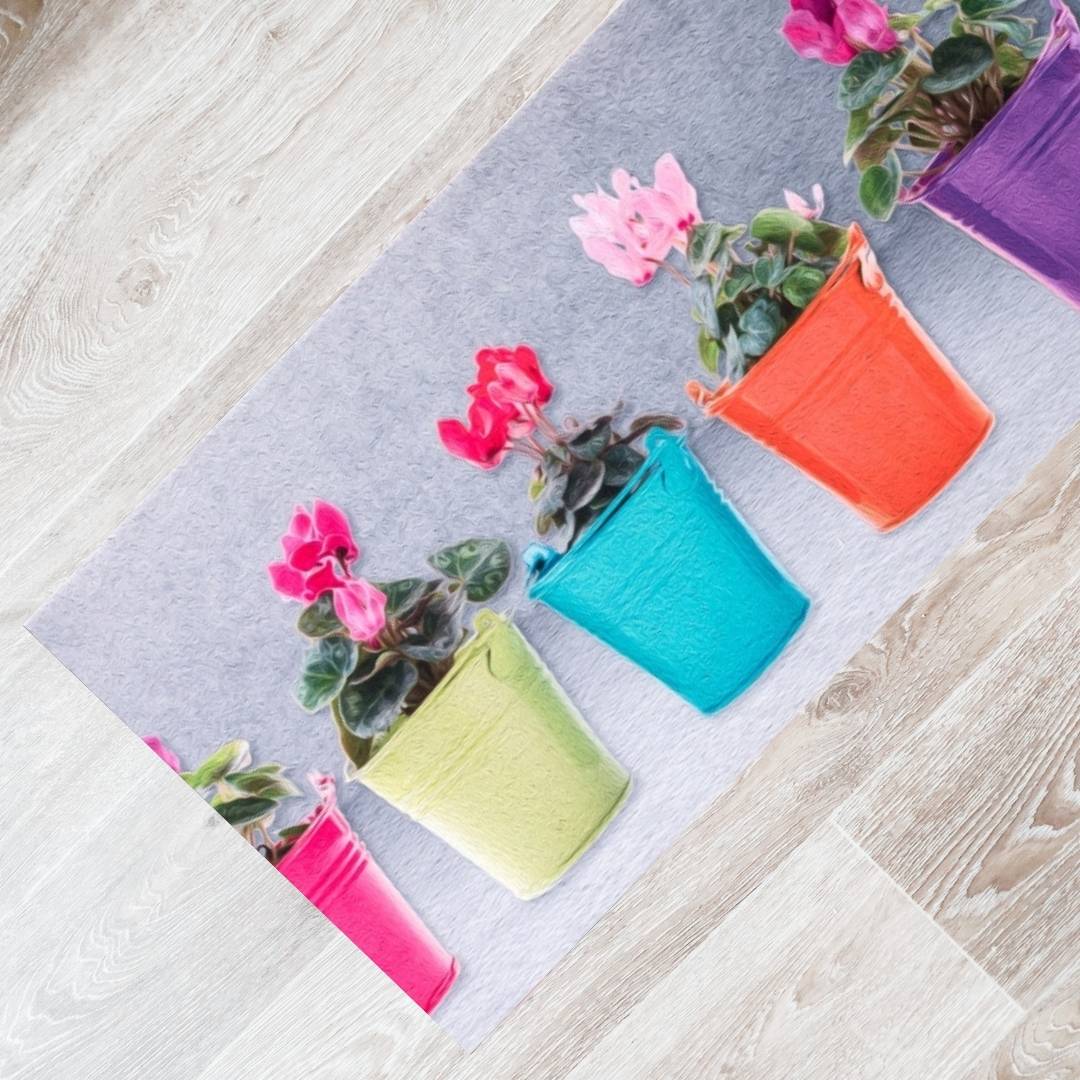 Tappeto cucina Lavabile Antiscivolo ETNA aderente al pavimento