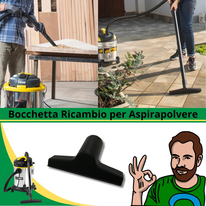 Spazzolino Ricambio per aspirapolvere Lavorwash Accessori ricambi