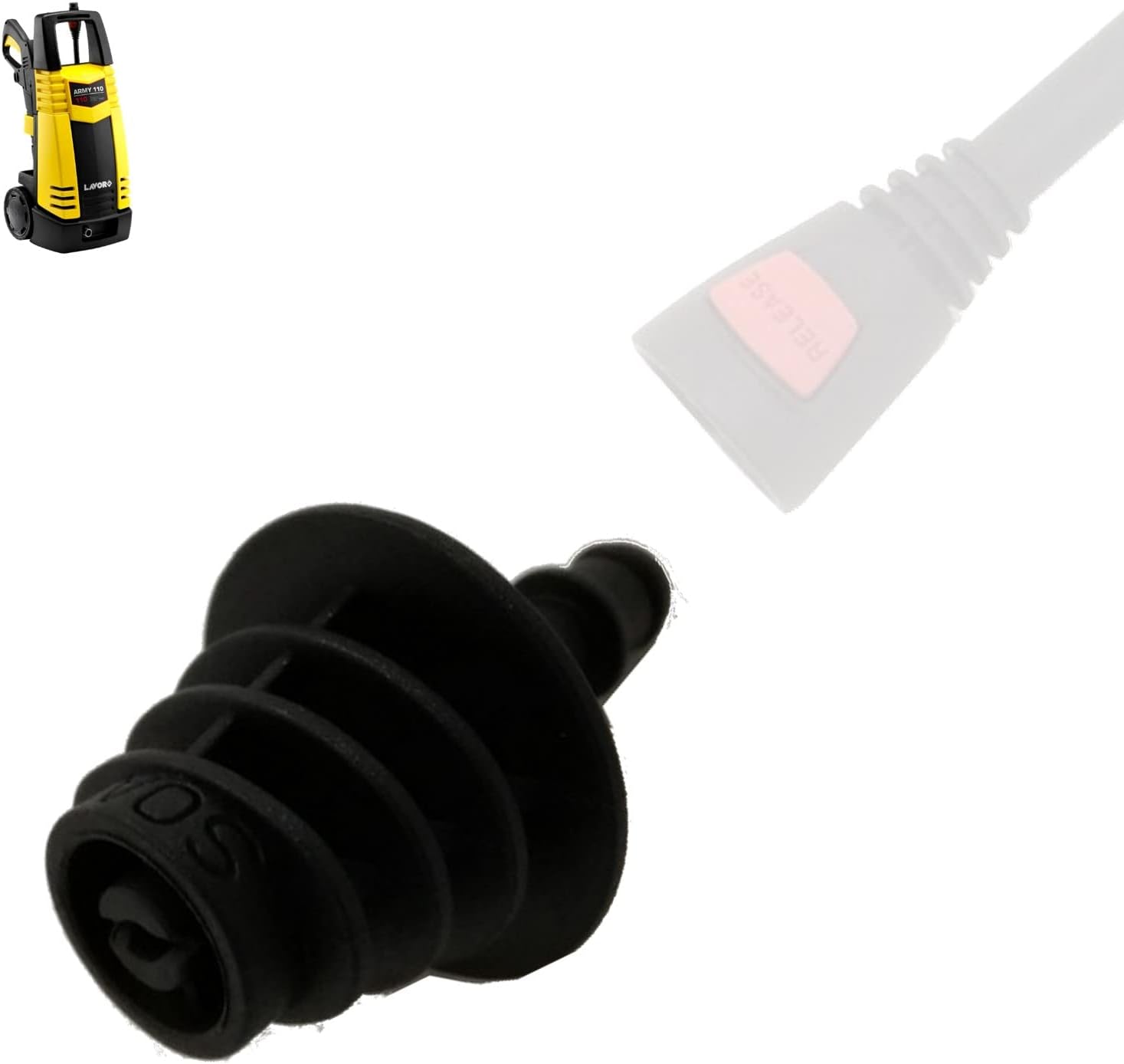 Lavor testina ugello erogazione sapone idropulitrice ricambi lavorwash falenashop.myshopify.com