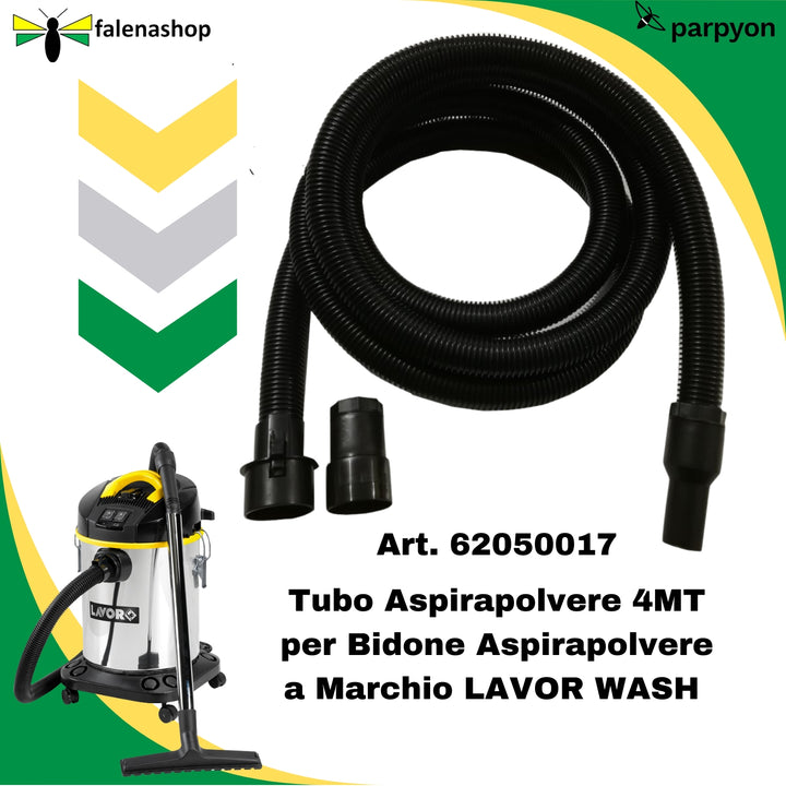 Lavor tubo aspirapolvere  4 mt ricambi accessori aspirapolveri